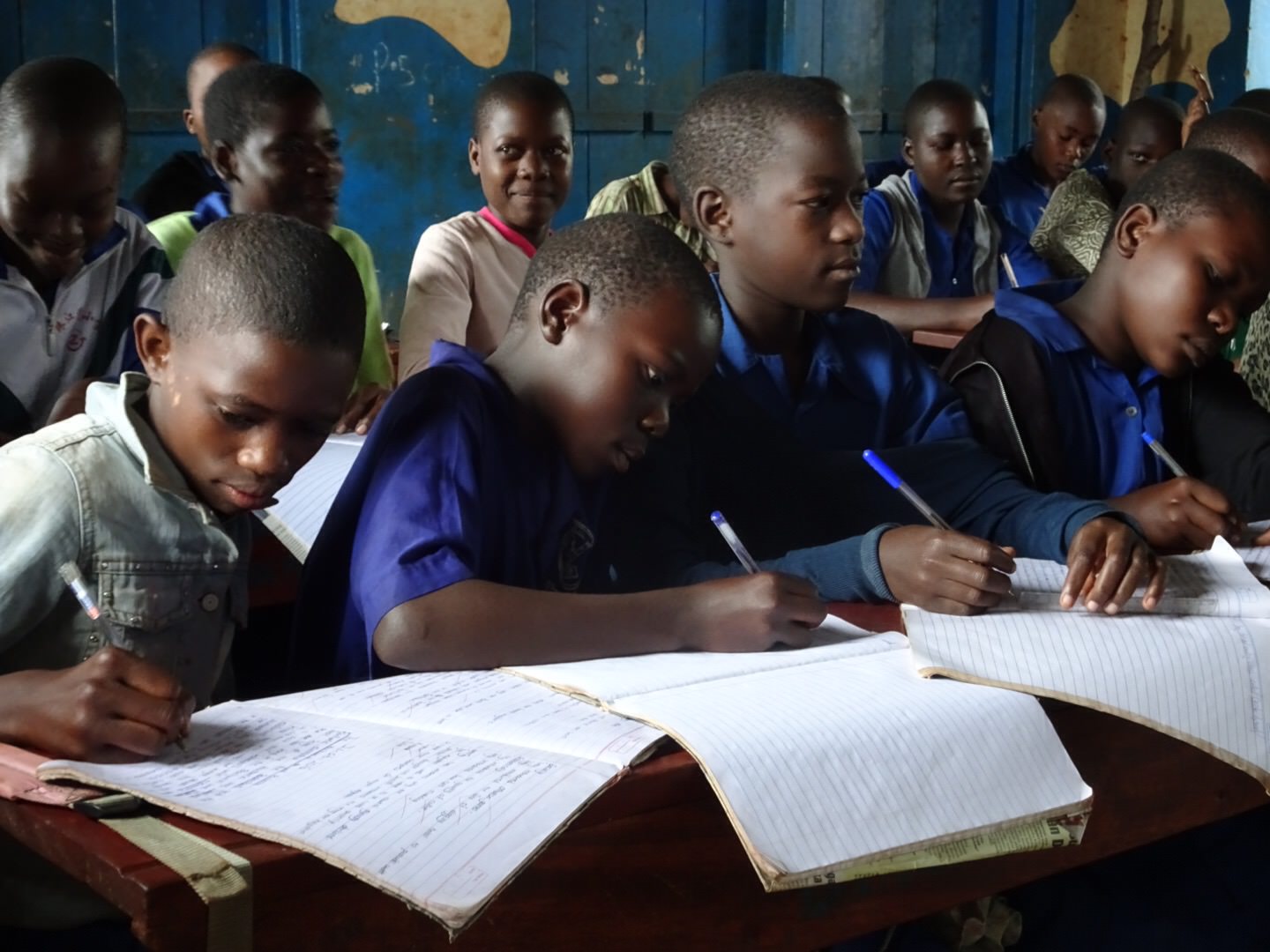 school children in uganda