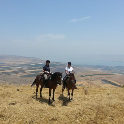 Israel riding Galilee