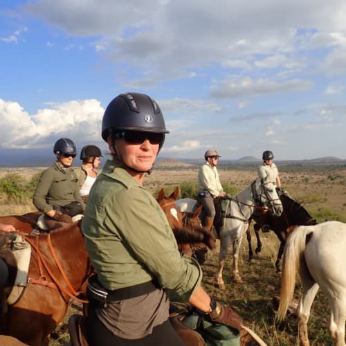 Tanzania riding group