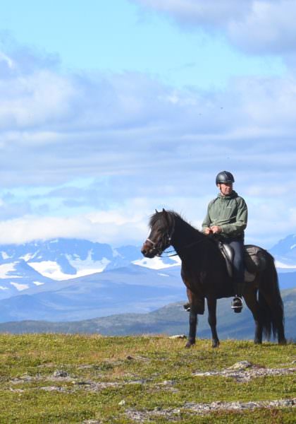 Riding in the Arctic Circle