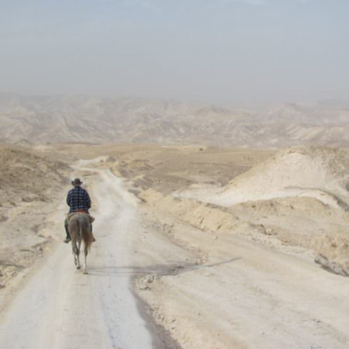 Israel desert riding
